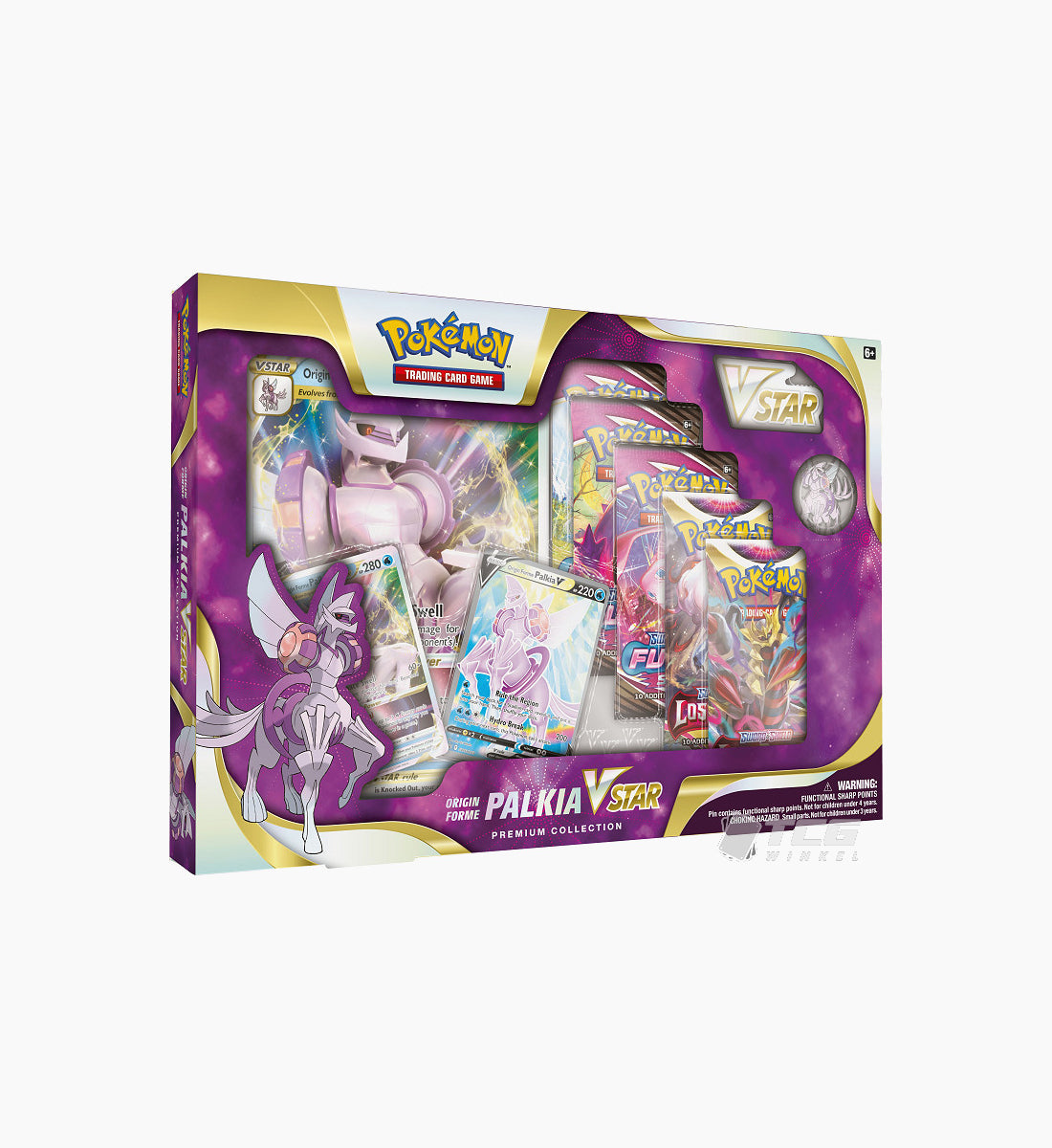 Pokémon TCG Origine Forme Dialga / Palkia VSTAR Premium Collection