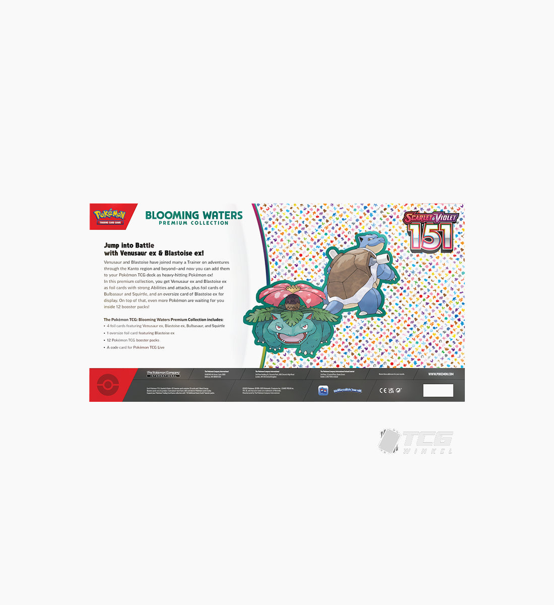Pokémon TCG Scarlet & Violet 151 Blooming Waters Premium Collection