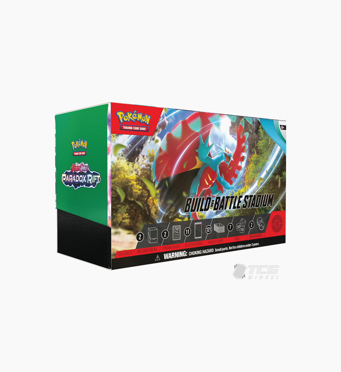 Pokémon TCG Scarlet & Violet Paradox Rift Build & Battle Stadium