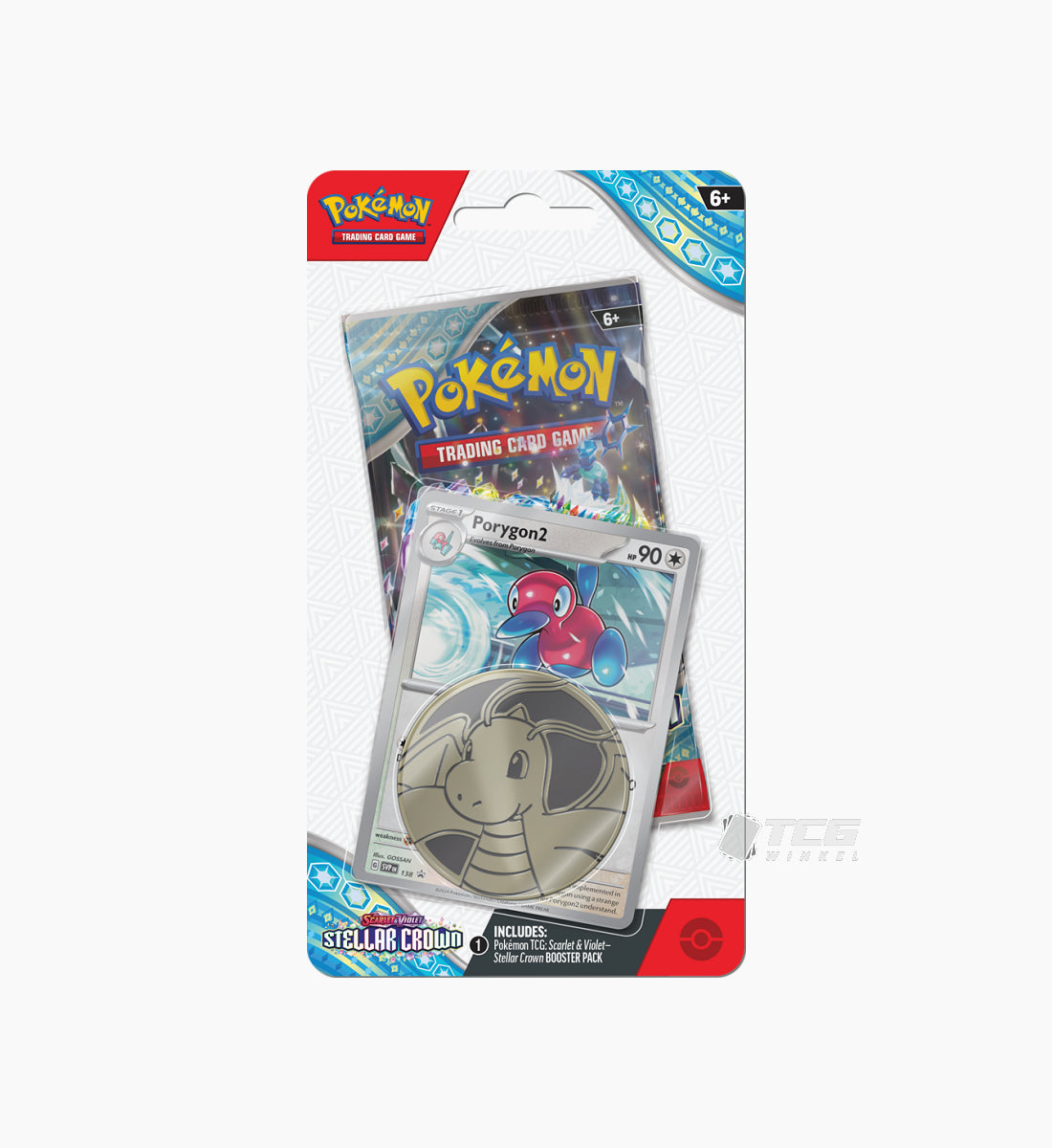 Pokémon TCG Scarlet & Violet Stellar Crown Checklane Blister