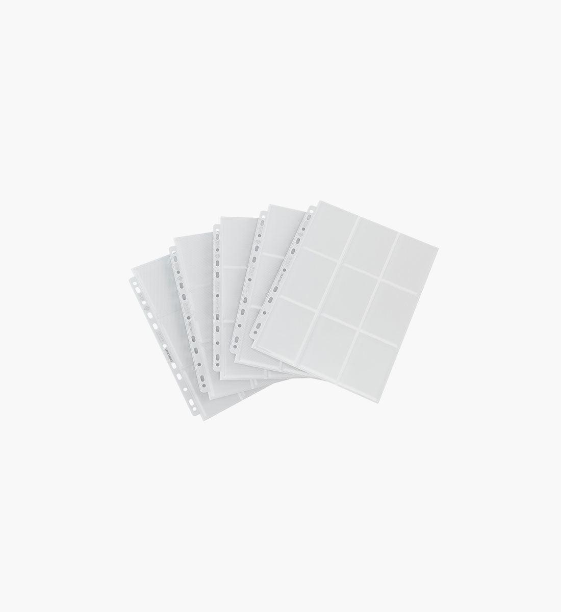 Gamegenic 18-Pocket Sideloading Page Wit 50 stuks - TCG Winkel