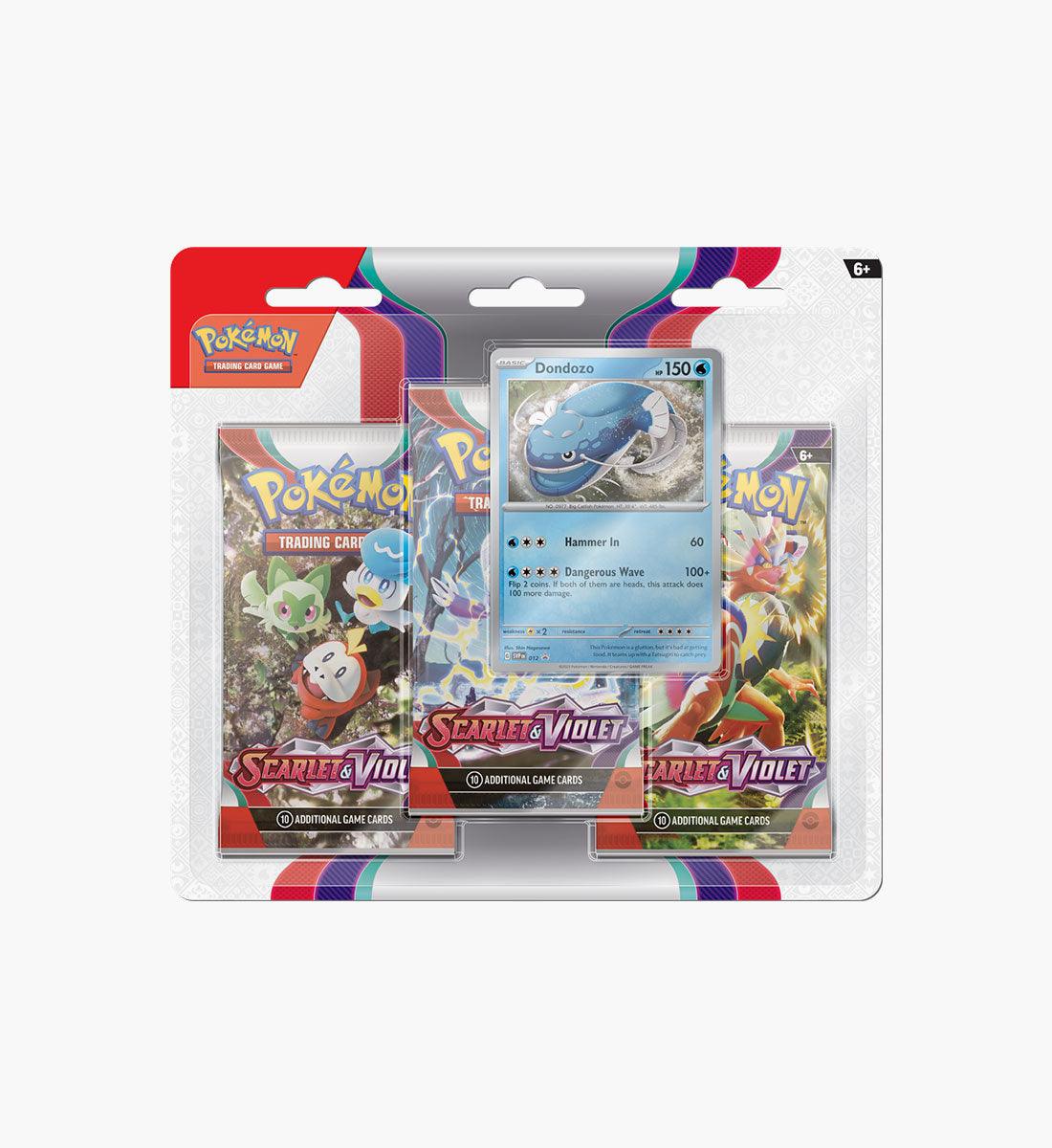 Pokémon TCG Scarlet & Violet 3-Pack Blister - TCG Winkel