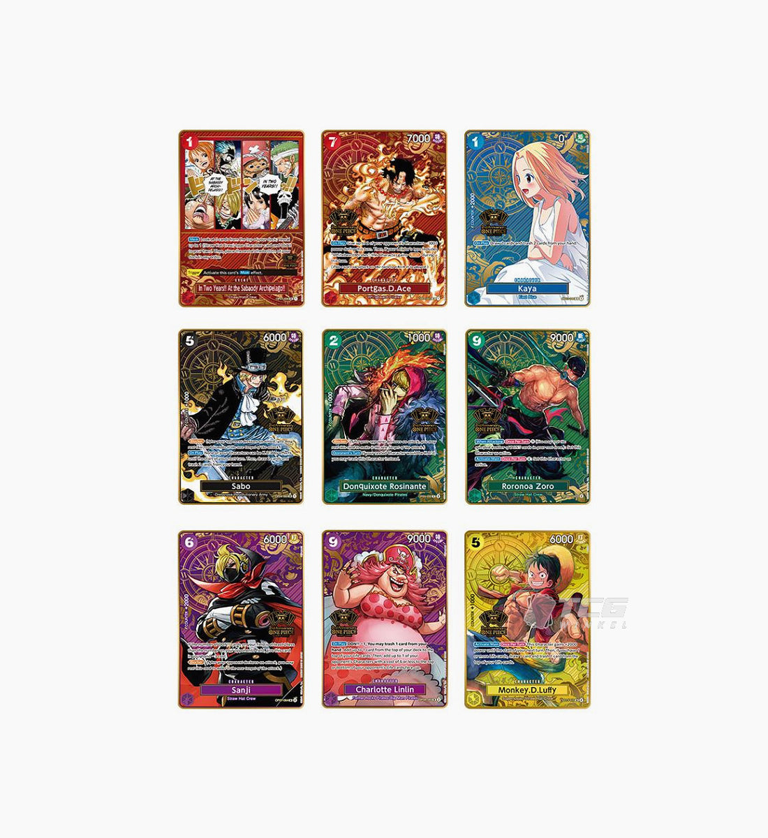 One Piece Japanese 2nd Anniversary Set