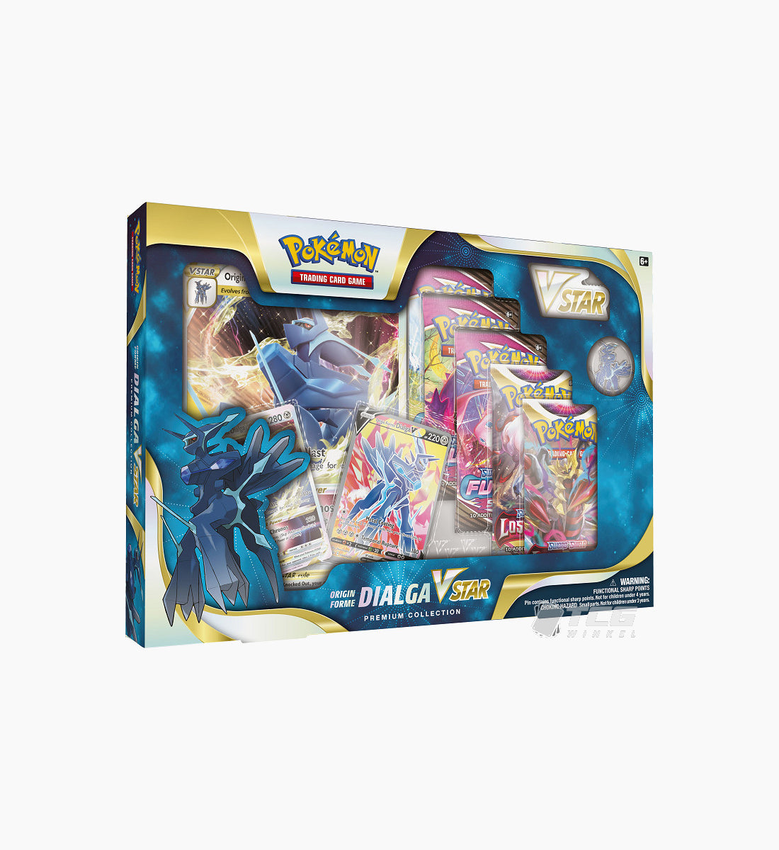 Pokémon TCG Origine Forme Dialga / Palkia VSTAR Premium Collection