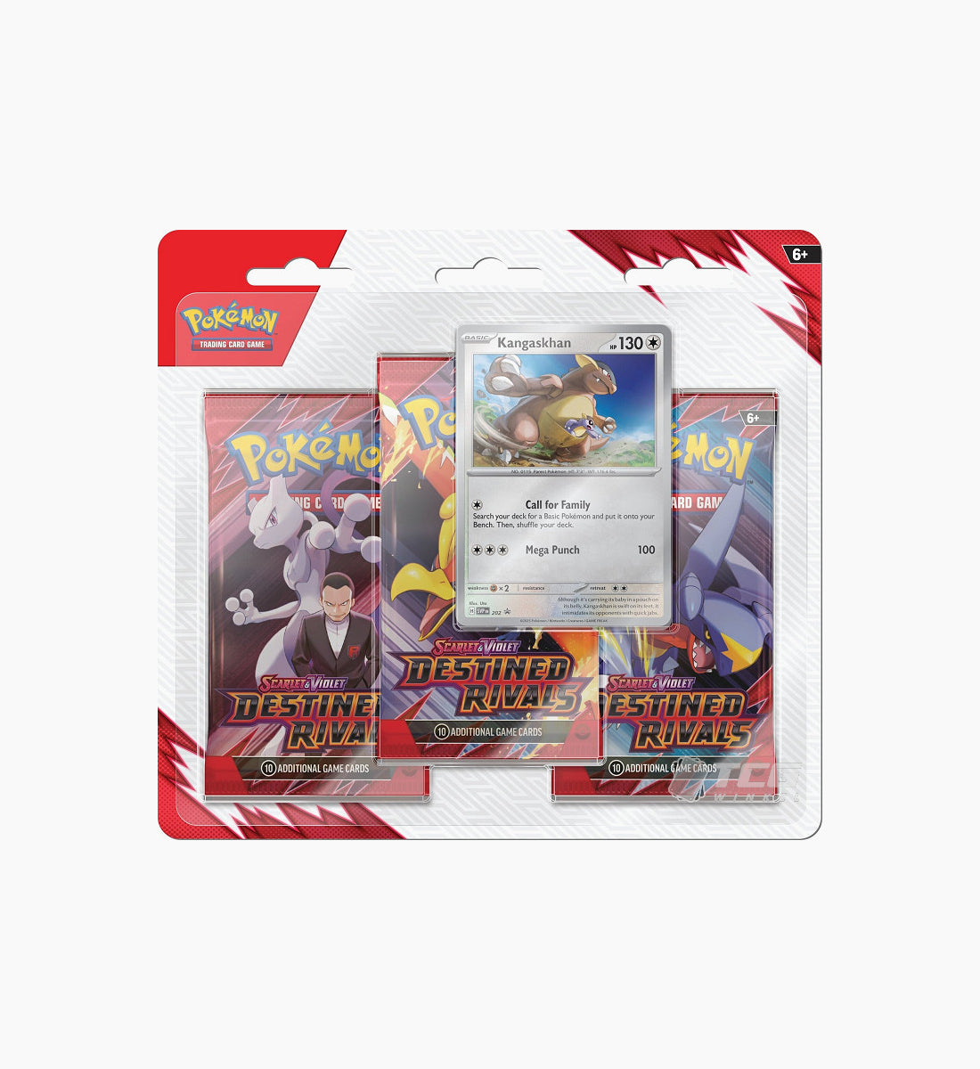 Pokémon TCG Scarlet & Violet Destined Rivals 3-Pack Blister