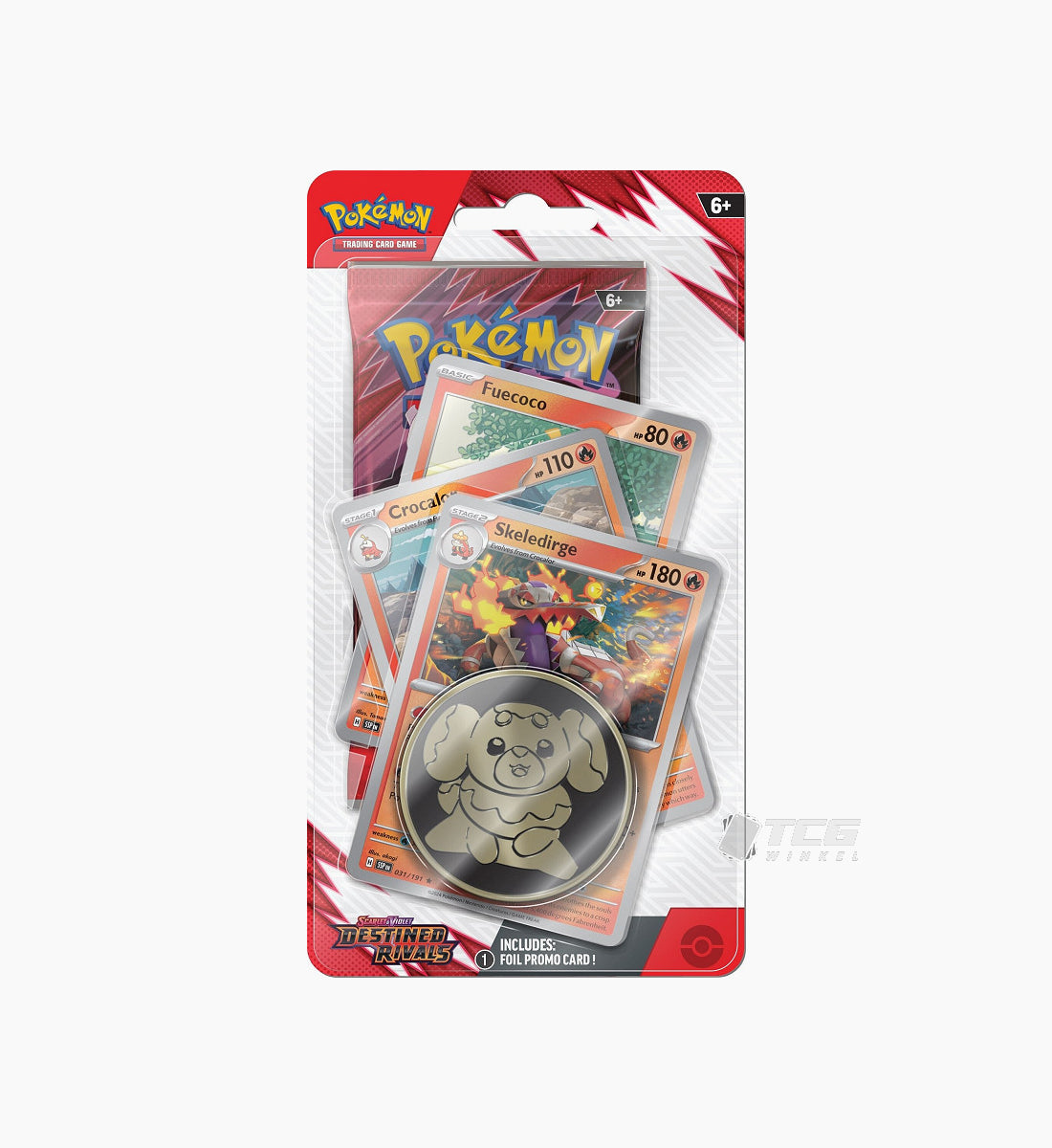 Pokémon TCG Scarlet & Violet Destined Rivals Premium Checklane Blister