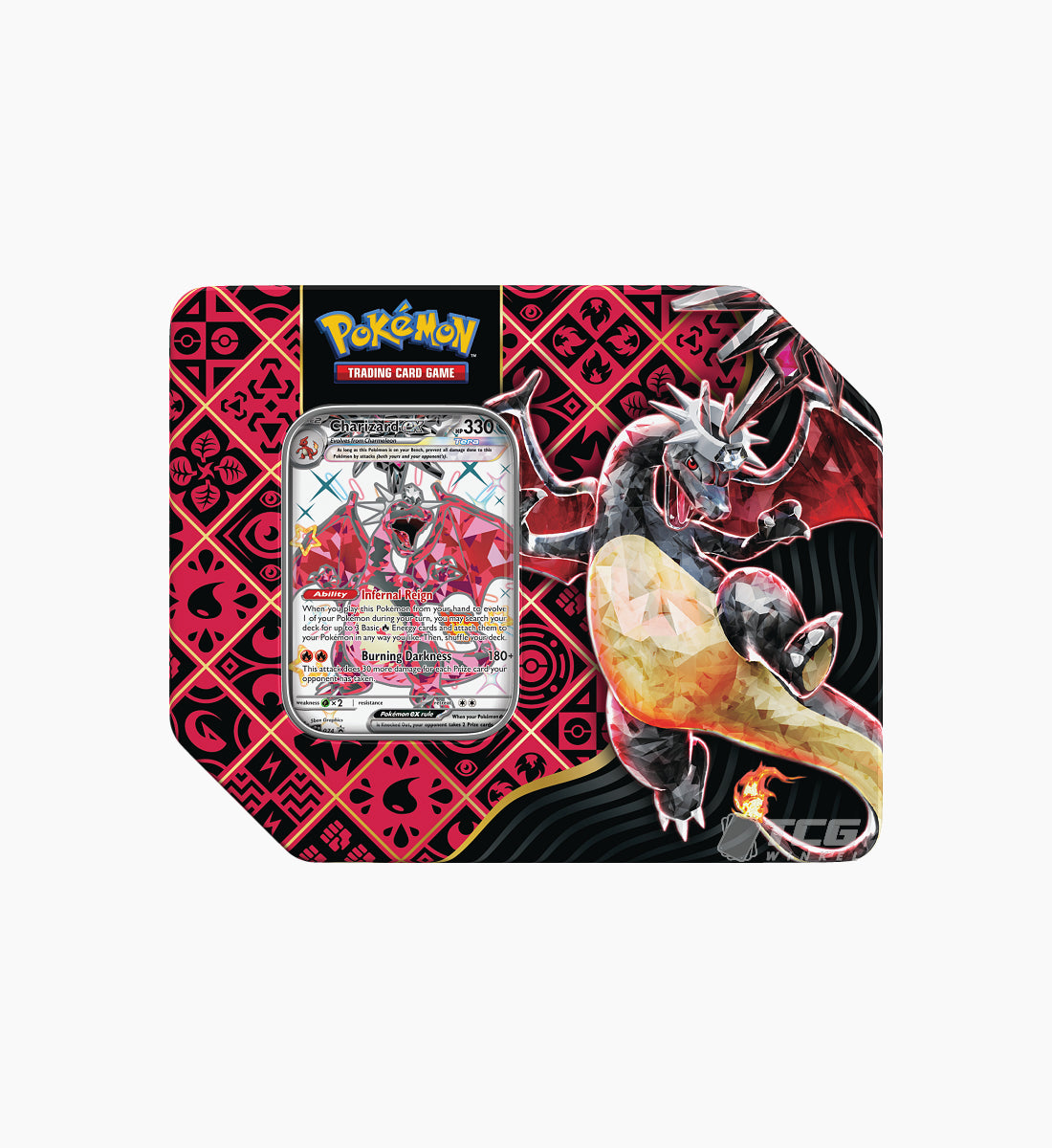 Pokémon TCG Scarlet & Violet Paldean Fates Large EX Tin
