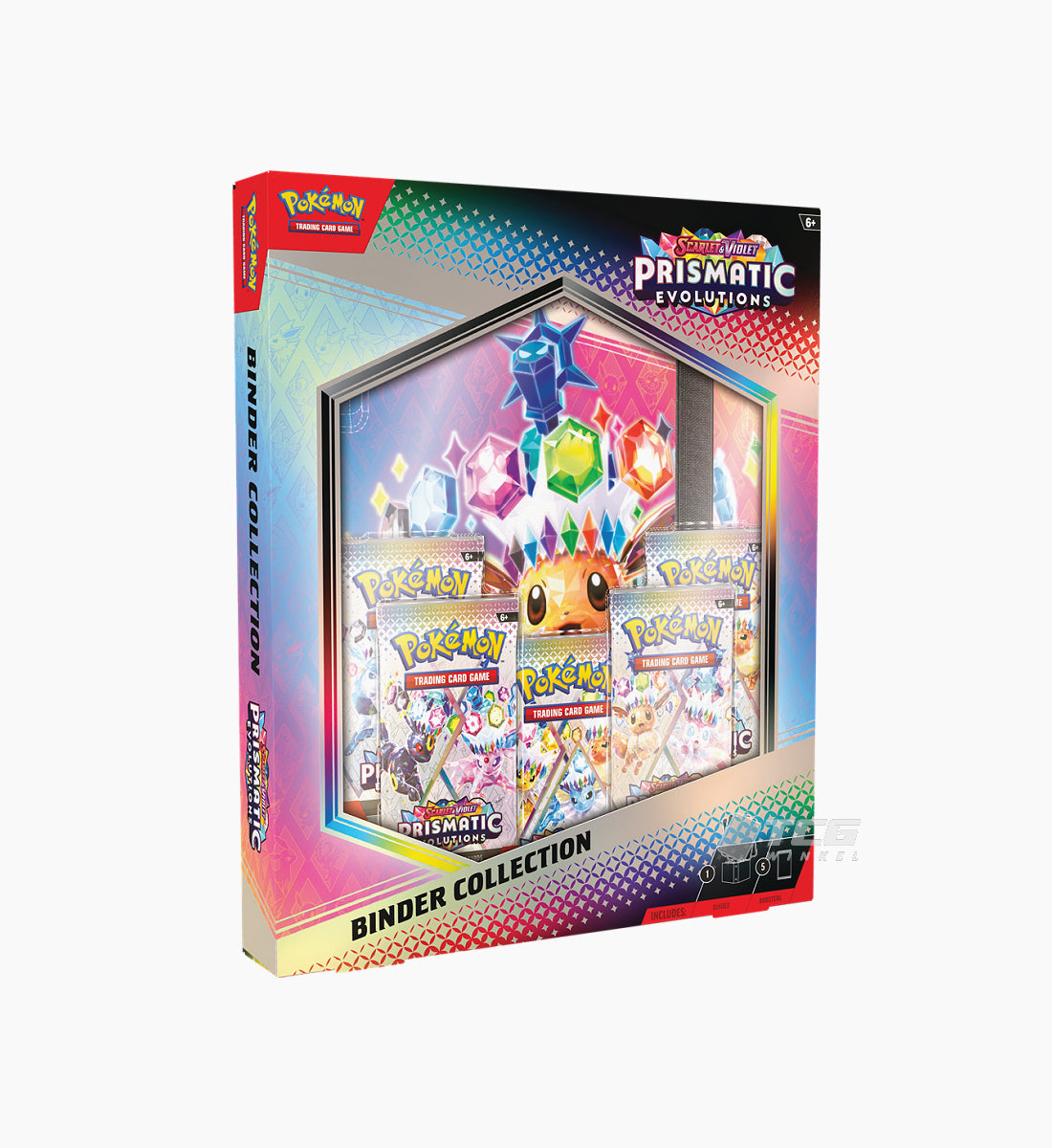 Pokémon TCG Scarlet & Violet Prismatic Evolutions Binder Collection