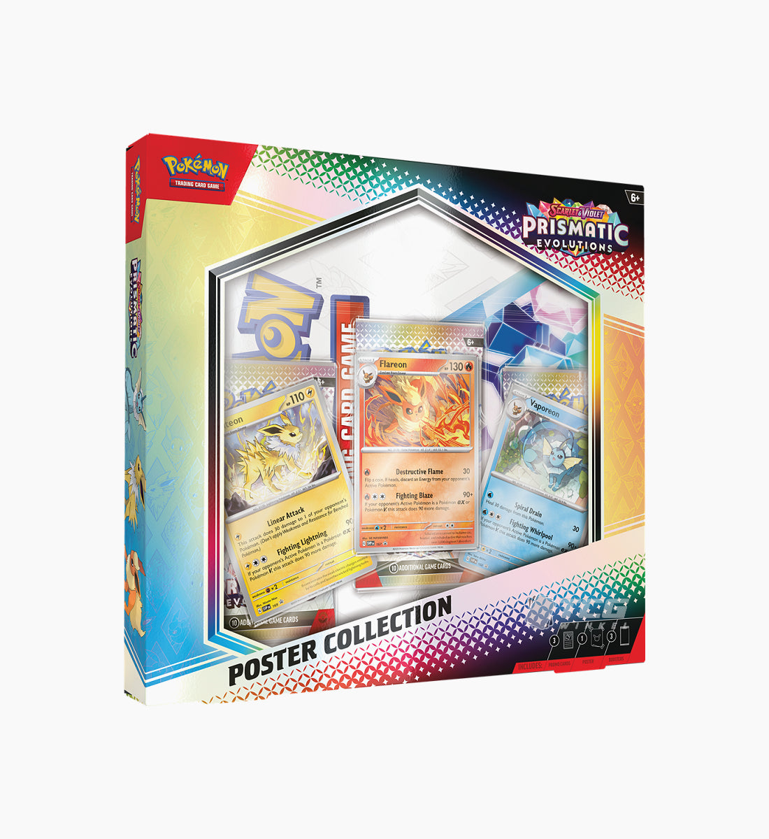 Pokémon TCG Scarlet & Violet Prismatic Evolutions Poster Collection