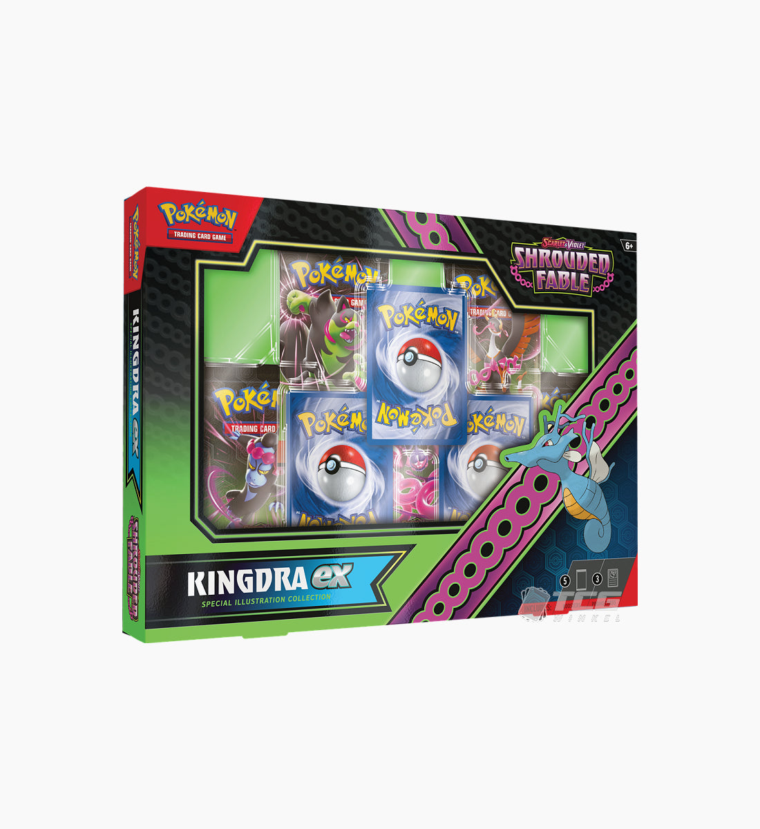 Pokémon TCG Special Illustration Collection Greninja EX / Kingdra EX