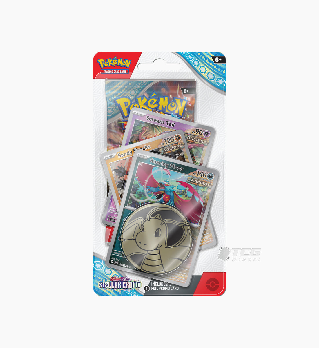 Pokémon TCG Scarlet &amp; Violet Stellar Crown Premium Checklane Blister