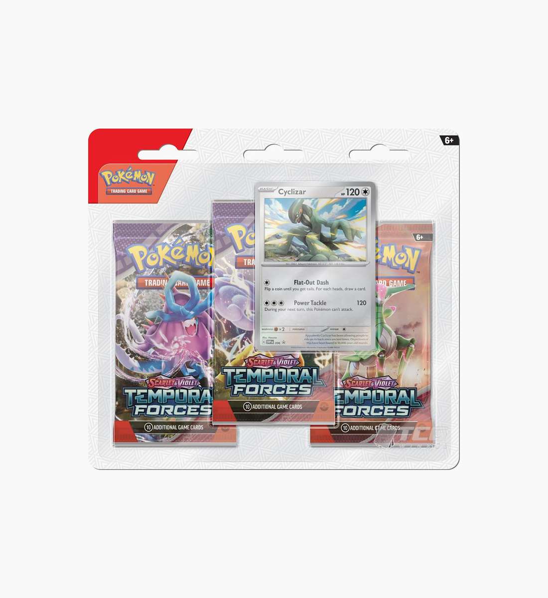 Pokémon TCG Scarlet &amp; Violet Temporal Forces 3-Pack Blister
