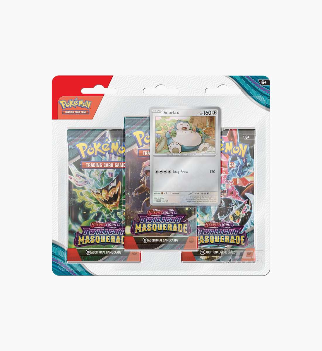 Pokémon TCG Scarlet & Violet Twilight Masquerade 3-Pack Blister