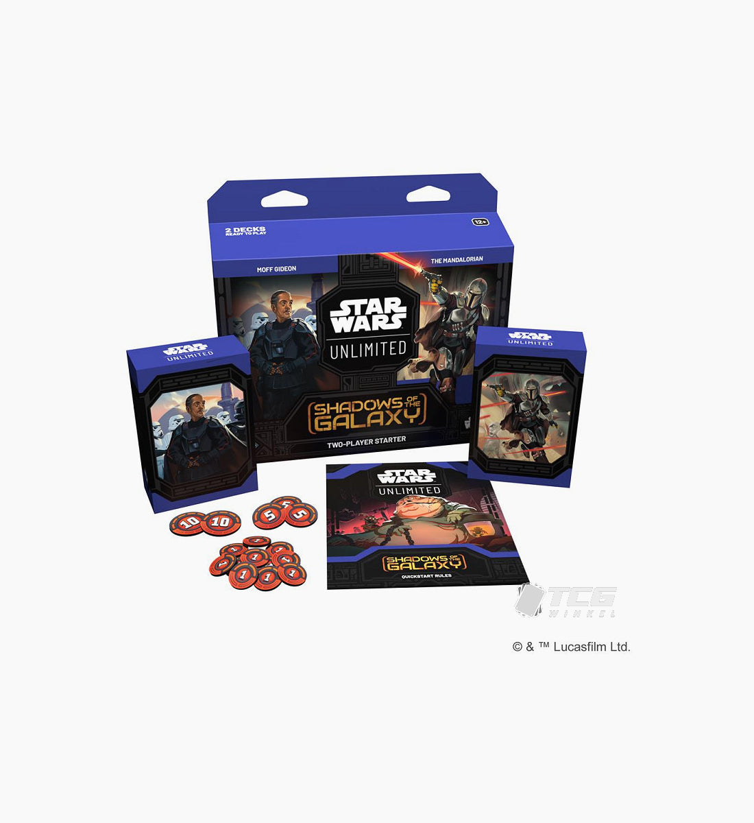 Star Wars Unlimited Shadows of the Galaxy Two-Player Starter