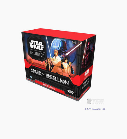 Star Wars Unlimited Spark of Rebellion Prerelease Box