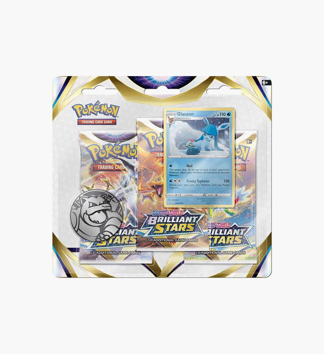 Pokémon TCG Brilliant Stars 3-Pack Blister - TCG Winkel